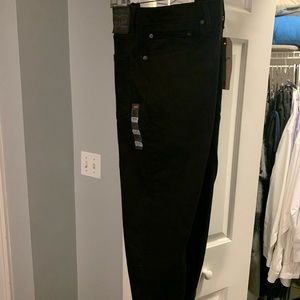 Levi’s 502 Regular Taper Mens 36x30 Black Jeans